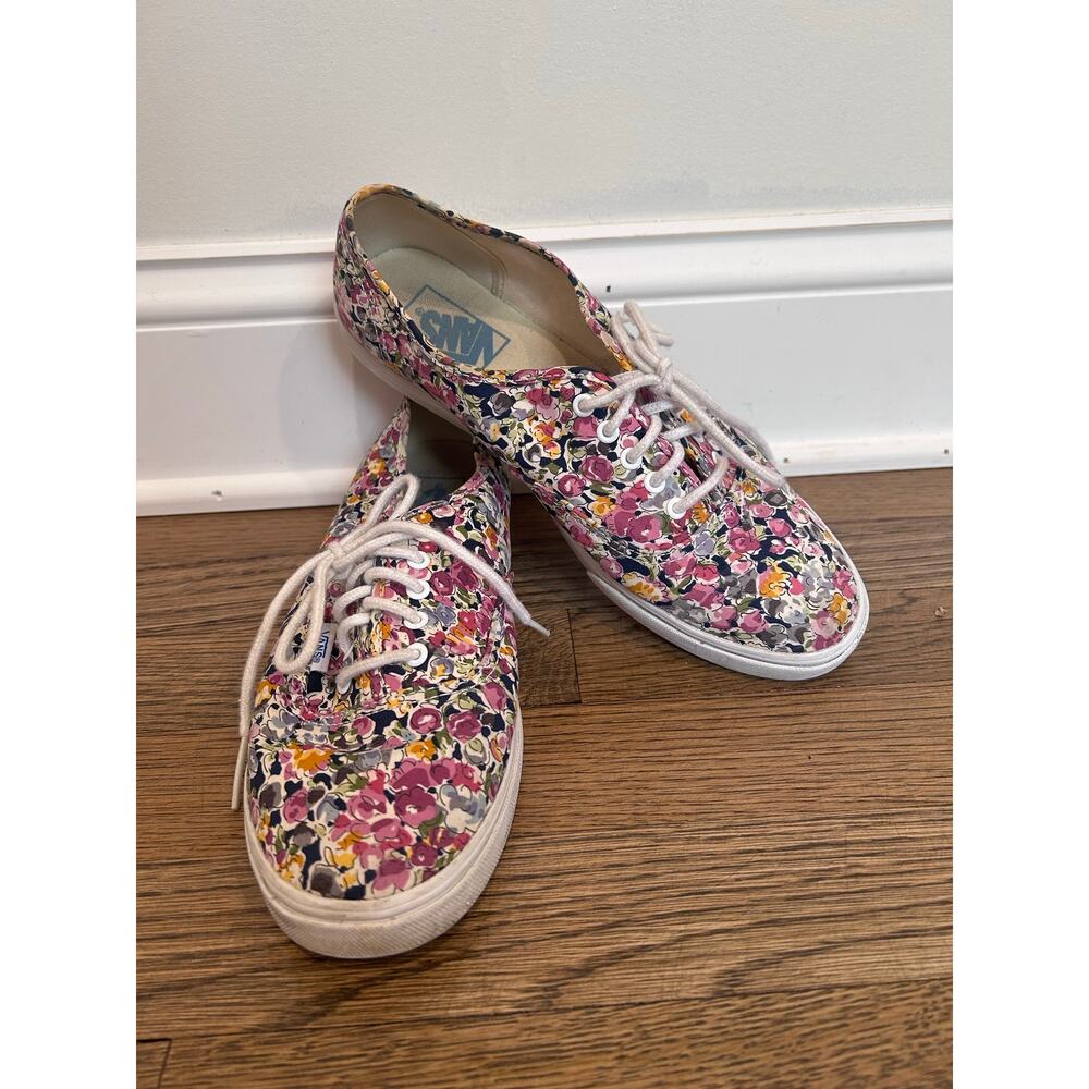 Vans Authentic Lo Pro Ditsy Floral Low Top Sneakers Women’s Size 9.5 Cottagecore